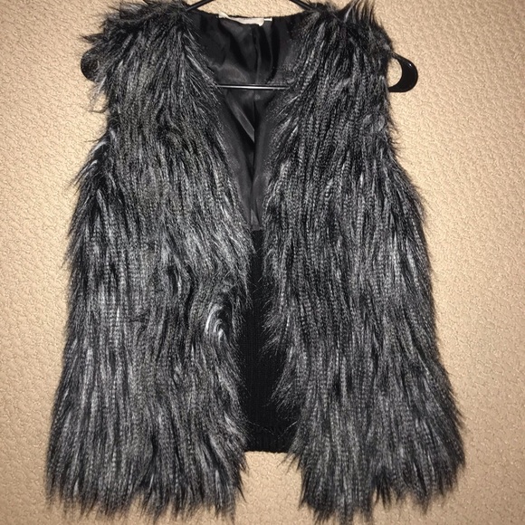 FEATHER BLACK/SILVER VEST - Picture 2 of 3